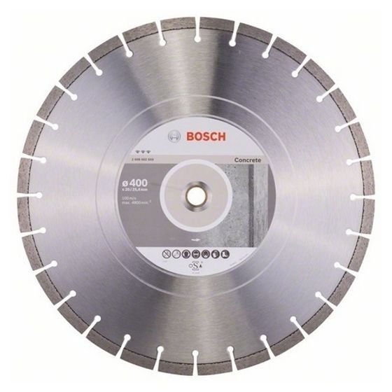 Алмазный диск Bosch Best for Concrete 400х25,4 мм 2608603801