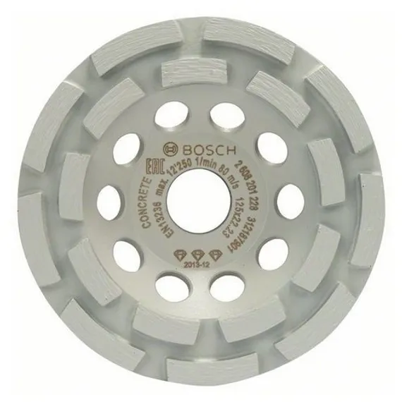 Алмазная шлифовальная чашка 125 мм Bosch 2608201228