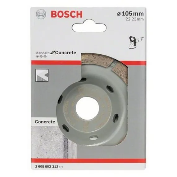 Алмазная чашка по бетону Bosch Standard for Concrete 105 мм
