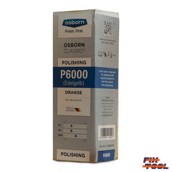 Паста полировальная Osborn P6000 оранжевая 1000г №2 Паста полировальная Osborn P6000 оранжевая 1000г №2