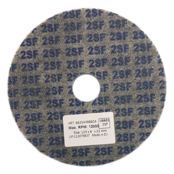 Круг прессованный нетканый Norton BearTex Rapid Blend 125x6x22 мм NEX-2SF №4