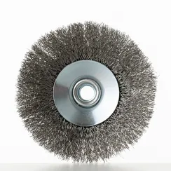 Щетка коническая Fix Inox 125 x 12 мм M14 ворс нержавеющая сталь