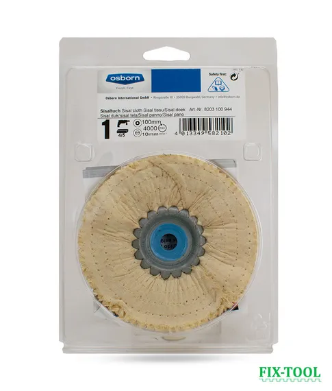 Сизалевый круг полировальный 100x10x20 мм osborn 8203100944