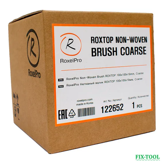 Шлифовальный валик ROXTOP 100x100x19 мм Coarse