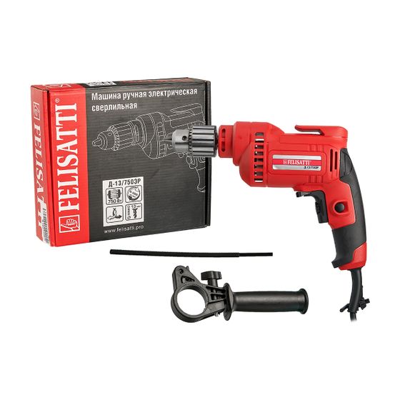 Дрель безударная FELISATTI Д-13/750ЭР №6