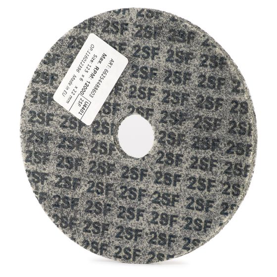 Круг прессованный нетканый Norton BearTex Rapid Blend 125x6x22 мм NEX-2SF №1