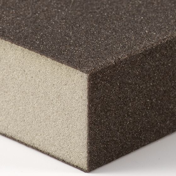 Губка шлифовальная абразивная четырехсторонняя Р100 №5 Губка шлифовальная абразивная четырехсторонняя Р100 №5