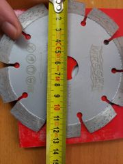 Алмазный диск по железобетону 125х22,23 мм Messer FB/M 01-15-125 №1