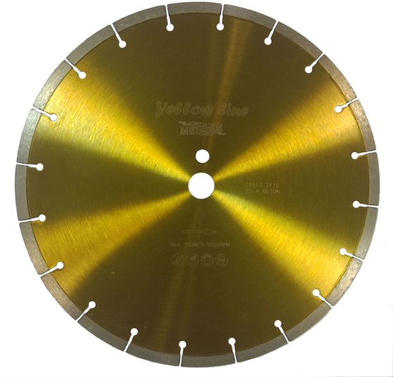 Алмазный диск по бетону 350х25,4 MESSER Yellow Line 01-03-350