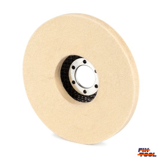 Круг полировальный войлочный Fix-Tool 125x10x22.2 твердый №1