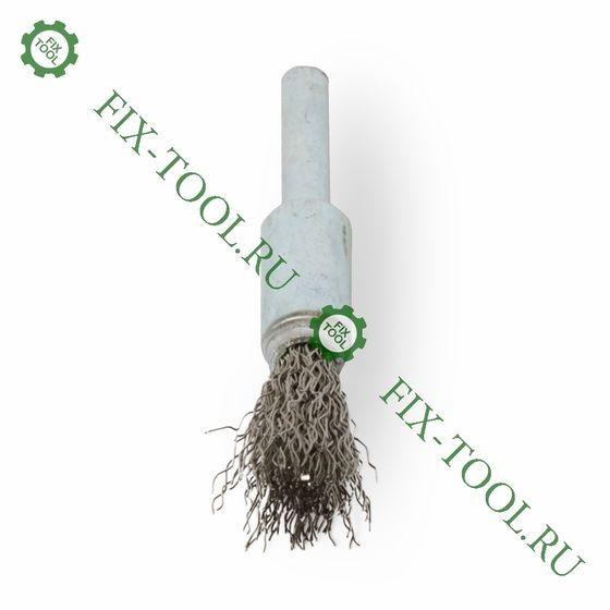 Щетка кистевидная Fix Inox 12х70х0.30 мм нерж. гофр. хвост-к 6 мм №2 Щетка кистевидная Fix Inox 12х70х0.30 мм нерж. гофр. хвост-к 6 мм №2