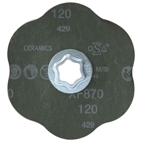 Круг фибровый PFERD CC-FS 125 CO-COOL P120 CONTOUR – 25 шт/уп №2