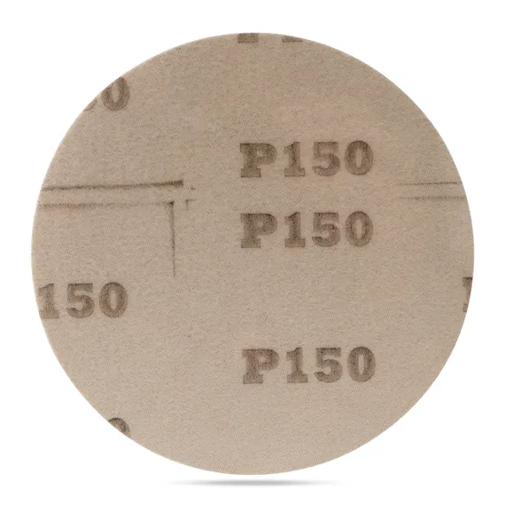 Шлифовальный круг на липучке 125 мм P150 сторона липучка
