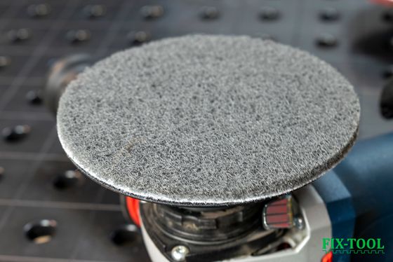 Скотч-брайт Bosch круг серый 125 мм Ultra Fine Velcro №3 Скотч-брайт Bosch круг серый 125 мм Ultra Fine Velcro №3