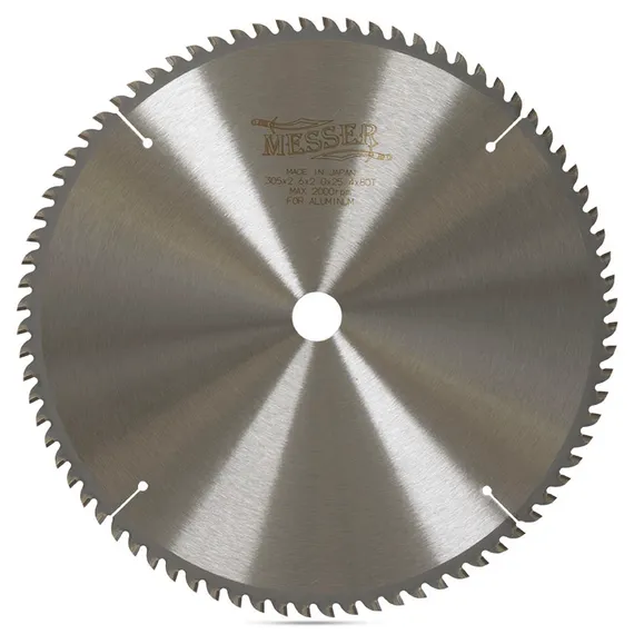 Пильный диск по алюминию 305 x 25,4 x 2,6 мм T80 Messer