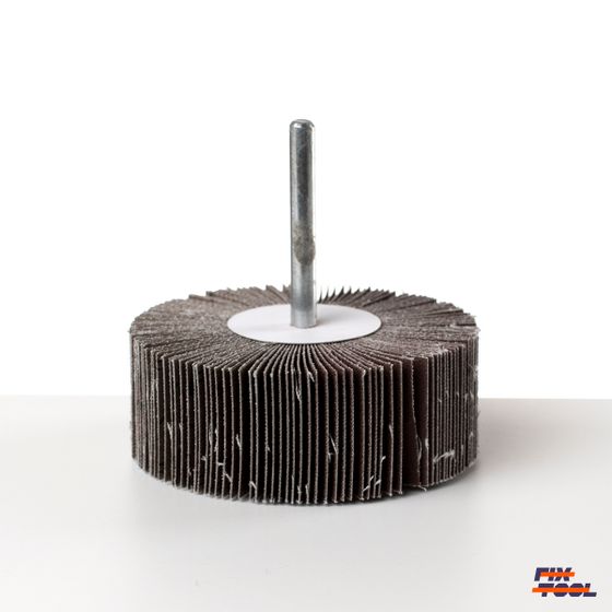 Головка лепестковая шлифовальная 80x30x6 мм Р120 №3 Головка лепестковая шлифовальная 80x30x6 мм Р120 №3