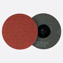 Круг фибровый шлифовальный Fix-Tool Ceramic P40, Roloc 75 мм, керамическое зерно (упаковка 10 шт.)