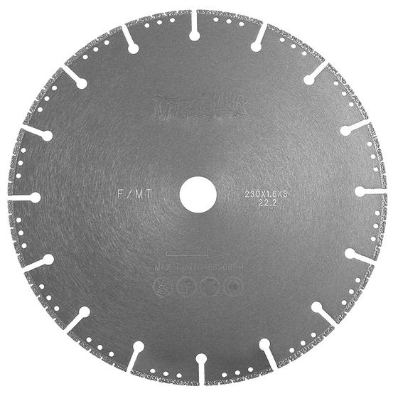 Тонкий Алмазный диск по металлу Messer FM/T 230 мм 01-61-231