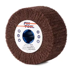 Шлифовальный валик нетканый  50х100х19 Fix-Tool FINE А (P180)
