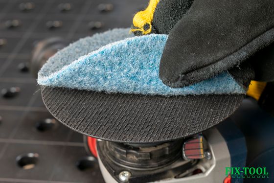 Скотч-брайт Bosch круг синий SCM 125 мм Very Fine №3