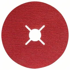 Фибровый круг Bosch 125 мм P120 Best for Metal + Inox - 50 шт/уп