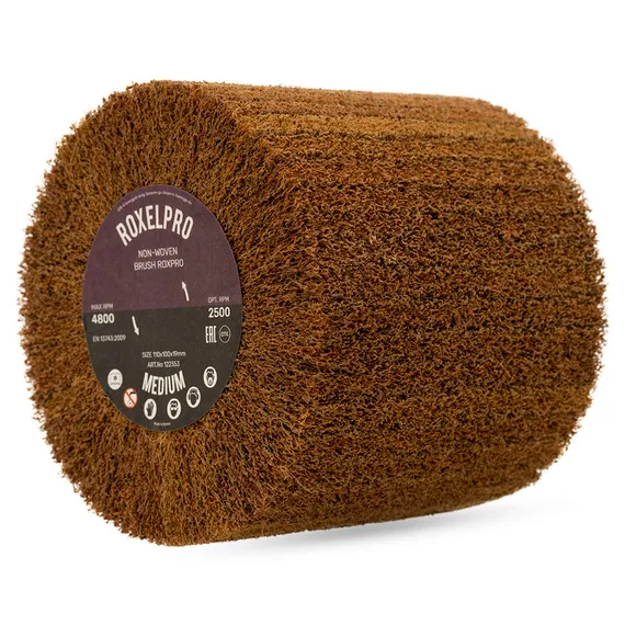 Шлифовальные валики 110х100х19 мм medium RoxelPro 122353