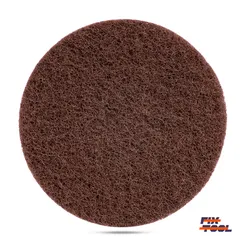 Круг скотч-брайт нетканый 125 мм Fix-Tool Very Fine P320 10 шт/уп