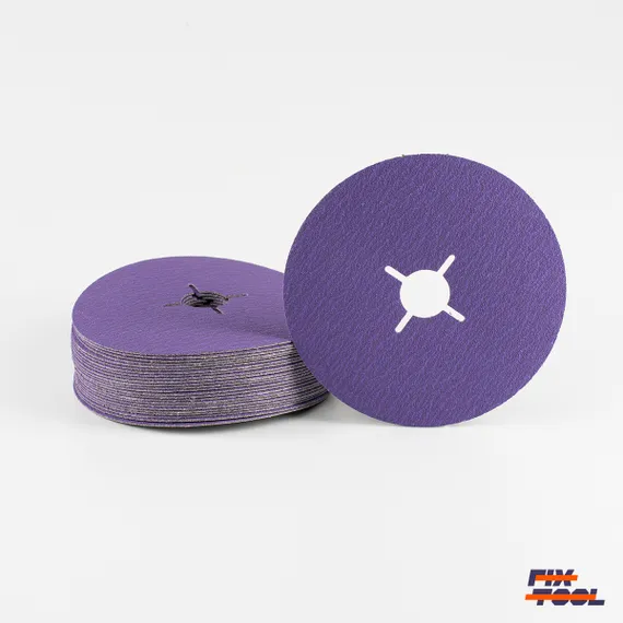 Круг фибровый Bora 9 P120 125 мм х 22 мм