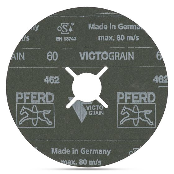 Круг фибровый PFERD FS 125x22 Р60 VICTOGRAIN – 25 шт/уп №2 Круг фибровый PFERD FS 125x22 Р60 VICTOGRAIN – 25 шт/уп №2