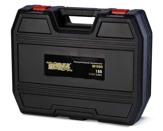 Аккумуляторный вытяжной заклепочник MESSER M1000 18В диаметр заклепок 3.2 - 6.4мм №5