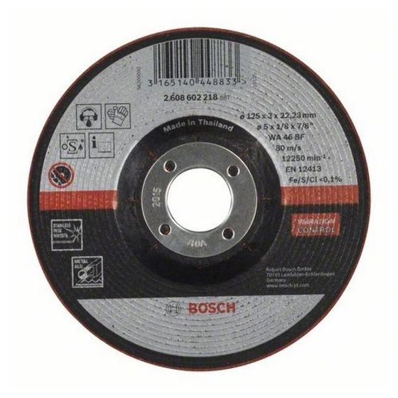 Зачистной круг Bosch Expert for Inox 125 х 3 х 22,23 мм 2608602218
