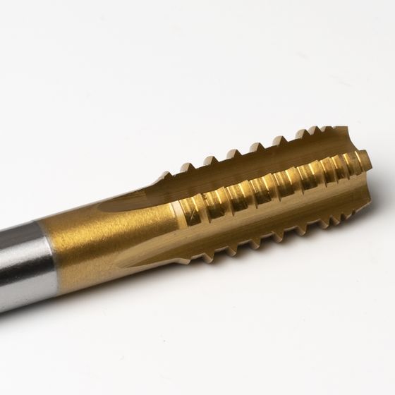 Метчик шахматный M16х2,0 (HSS-E + TIN),ISO, 6H,R, машинный №2 Метчик шахматный M16х2,0 (HSS-E + TIN),ISO, 6H,R, машинный №2