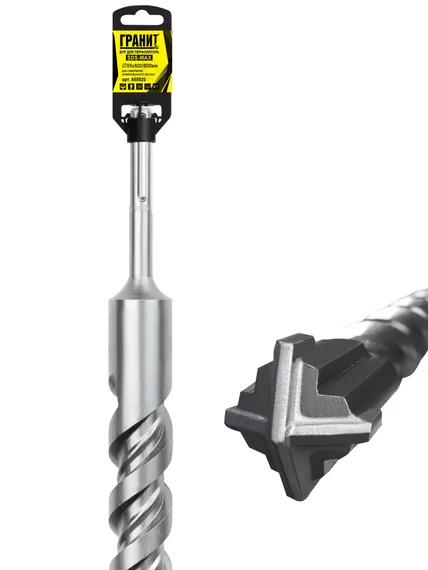 Бур по бетону SDS-max 55x920/800 Quadro-X "Гранит"