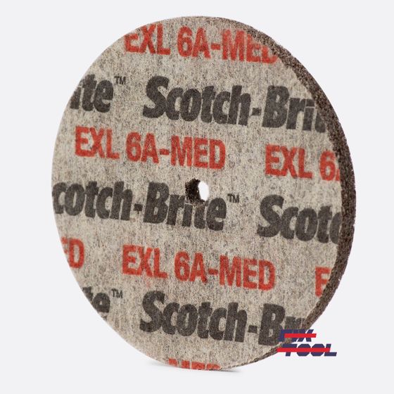 Круг Scotch-Brite 3M 75x6x6мм 6A Medium №1