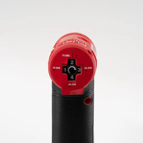 Шлифмашина Milwaukee M12 FDGA-0 регулировка оборотов, четыре скорости