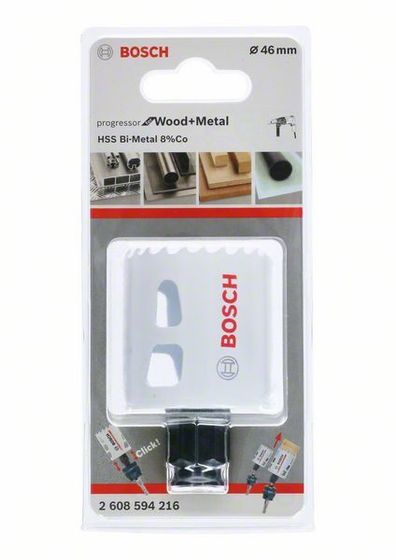 Коронка биметаллическая 46 мм Bosch Progressor №2 Коронка биметаллическая 46 мм Bosch Progressor №2