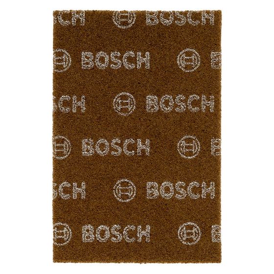 Скотч брайт BOSCH лист коричневый 152 x 229 мм Coarse №1