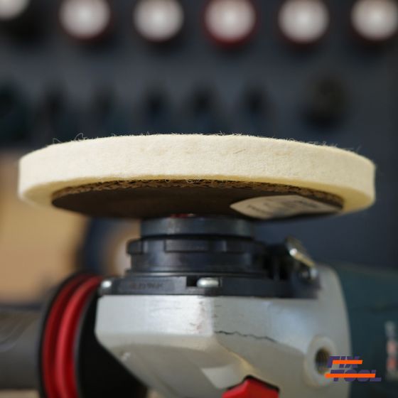 Круг полировальный войлочный Fix-Tool 125x10x22.2 мягкий №3 Круг полировальный войлочный Fix-Tool 125x10x22.2 мягкий №3