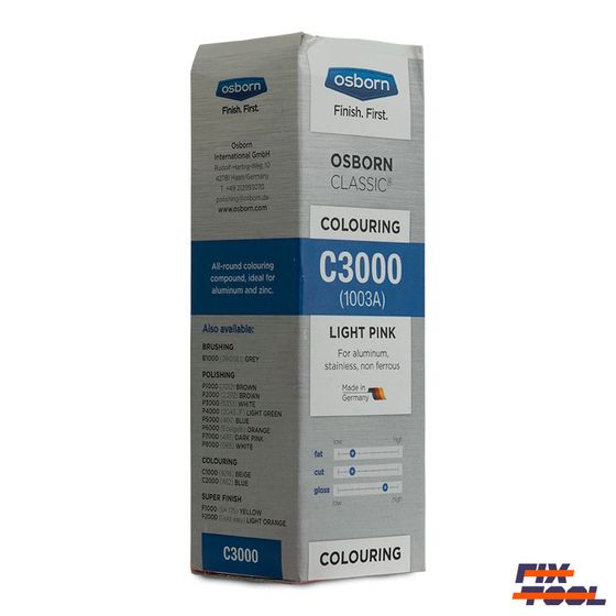 Паста полировальная Osborn C3000 розовая 1000г №2 Паста полировальная Osborn C3000 розовая 1000г №2