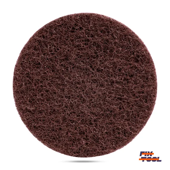 Фото №1 Круг скотч-брайт нетканый 125 мм Fix-Tool Medium P120