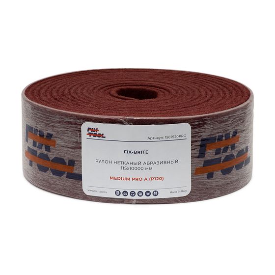 Рулон нетканый абразивный FB 115х10000 мм MEDIUM PRO P120 №2 Рулон нетканый абразивный FB 115х10000 мм MEDIUM PRO P120 №2