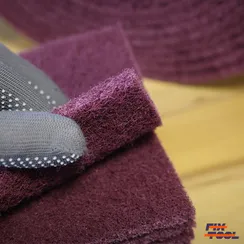 Скотч брайт Fix-Tool лист бордовый 158 мм x 224 мм Medium SOFT P120