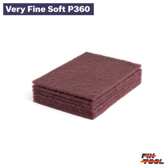 Набор листов скотч брайт Fix-Tool №5 Extra Fine и Very Fine Soft №5