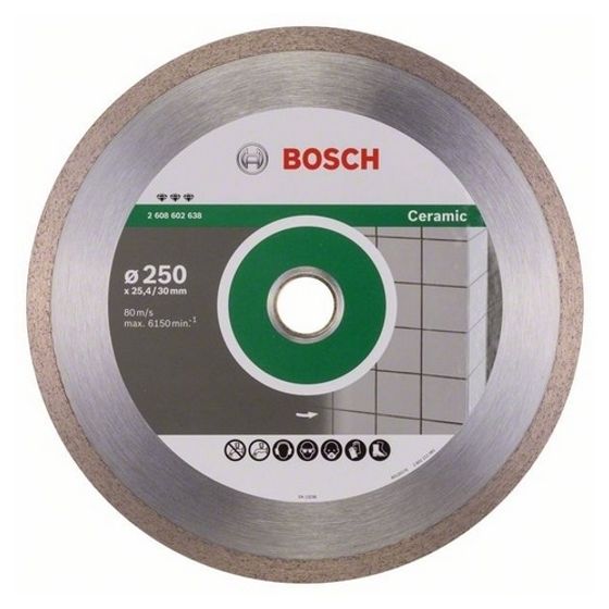 Алмазный диск 250х25,4 мм Best for Ceramic BOSCH