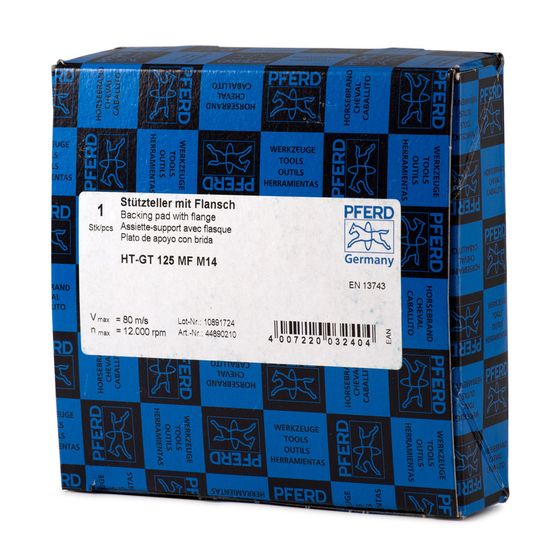 Оправка для фибровых кругов HT-GT125 MF M14 PFERD №3