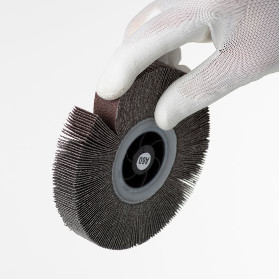 Круг лепестковый радиальный P60 125x20xМ14 A №3