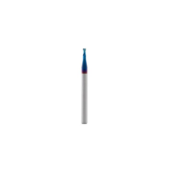 Концевая фреза с плоским торцом 2,0x6,0x50 мм 2 зуба, HRC 65, Nano Blue №1