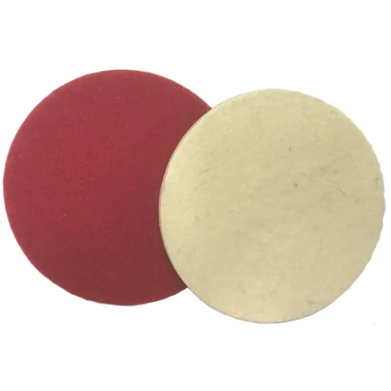 Круг полировальный войлочный 125х5 мм белый