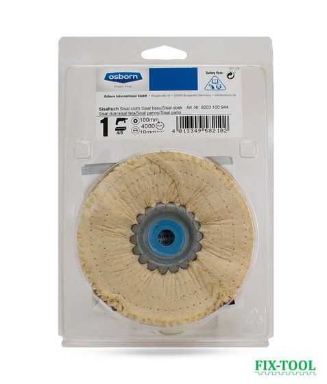 Полировальный круг Osborn из сизаля 100x17x10 мм №3