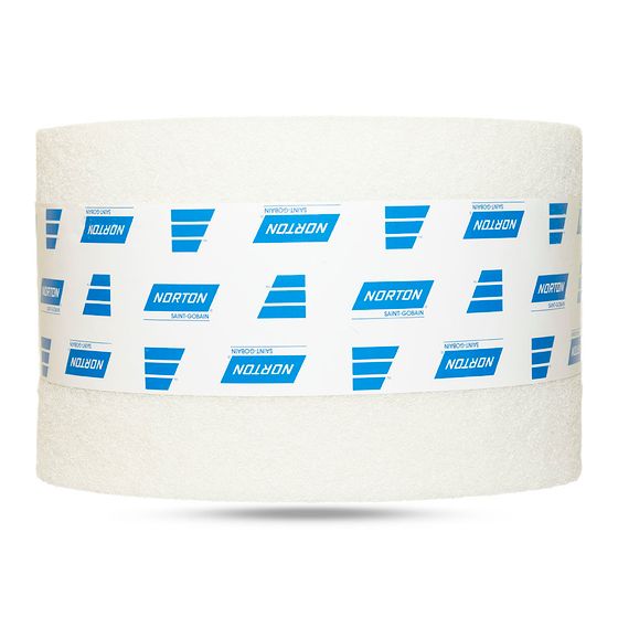 Скотч брайт Norton рулон белый 200 мм x 10000 мм №2 Скотч брайт Norton рулон белый 200 мм x 10000 мм №2